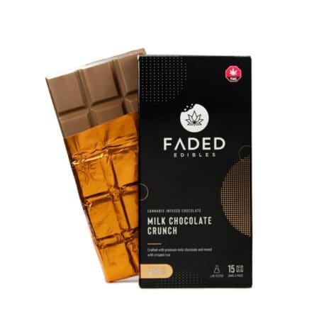 Faded Edibles THC Milk Chocolate Crunch Bar 800x800 1