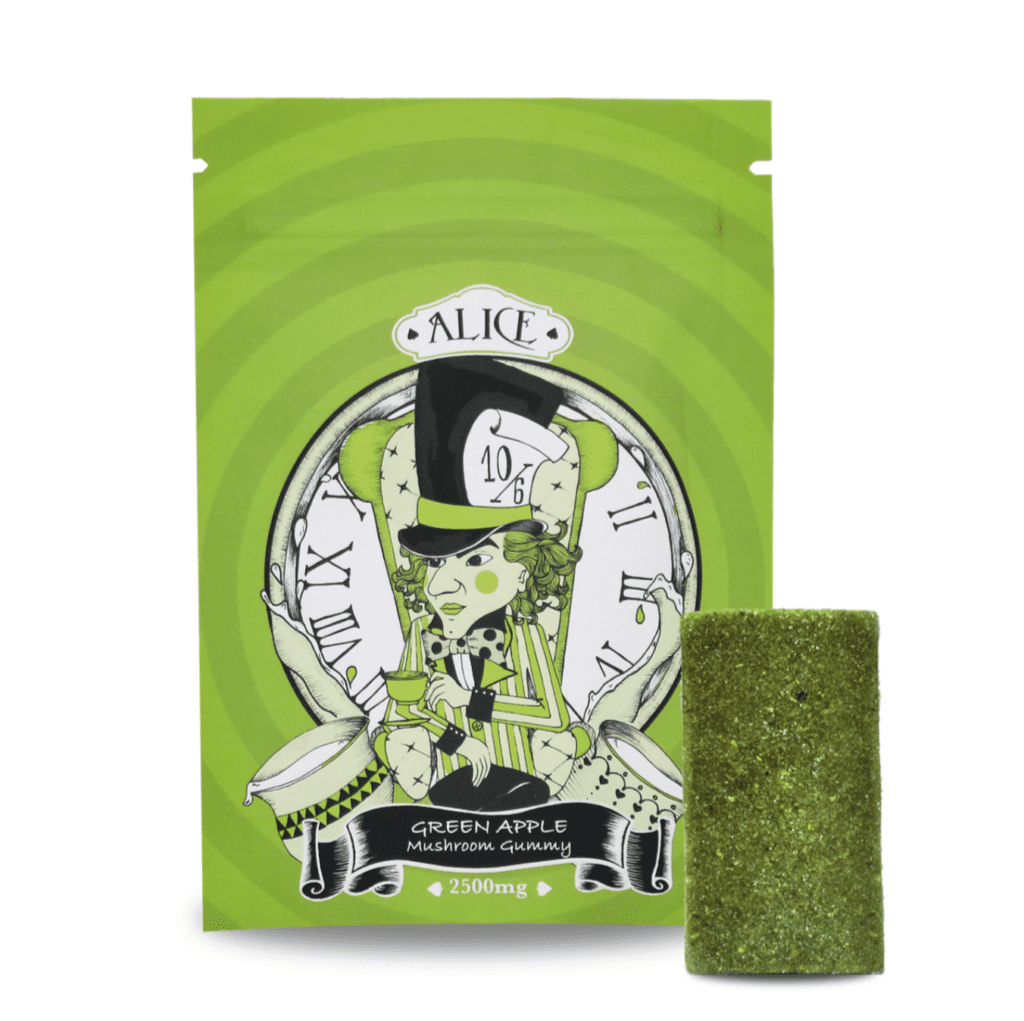 Alice Magic Mushroom Gummy - Green Apple (2500mg)