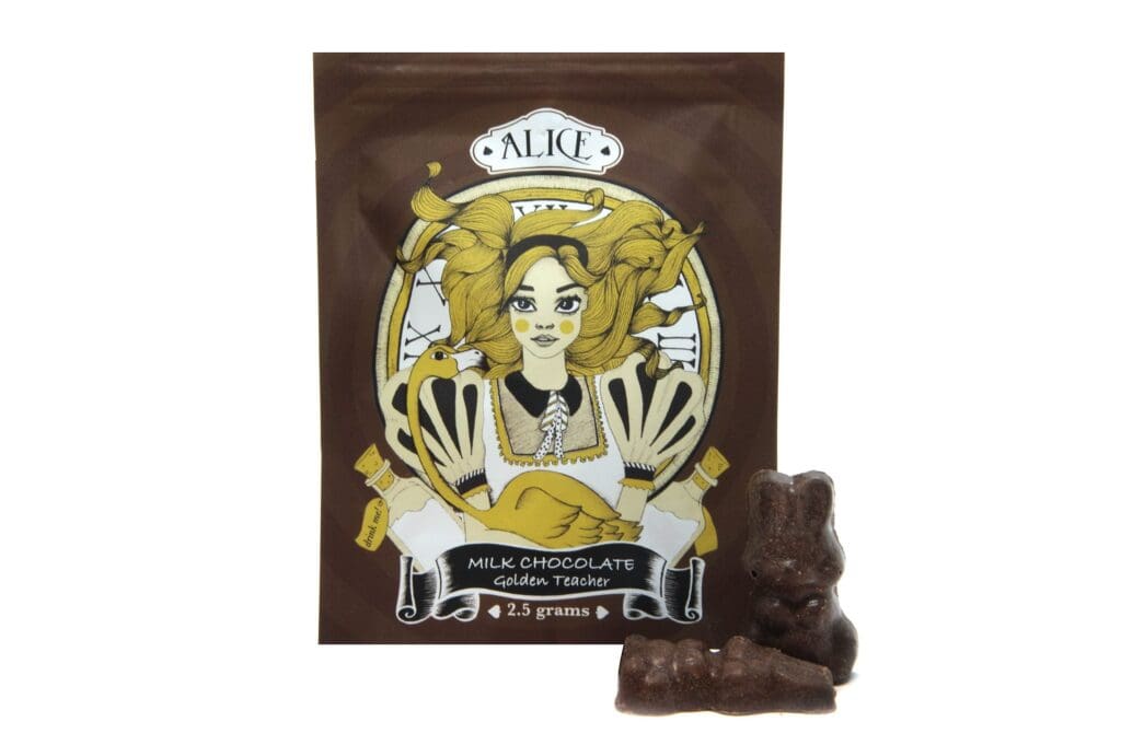 Alice Magic Mushroom - Milk Chocolate (2500mg)