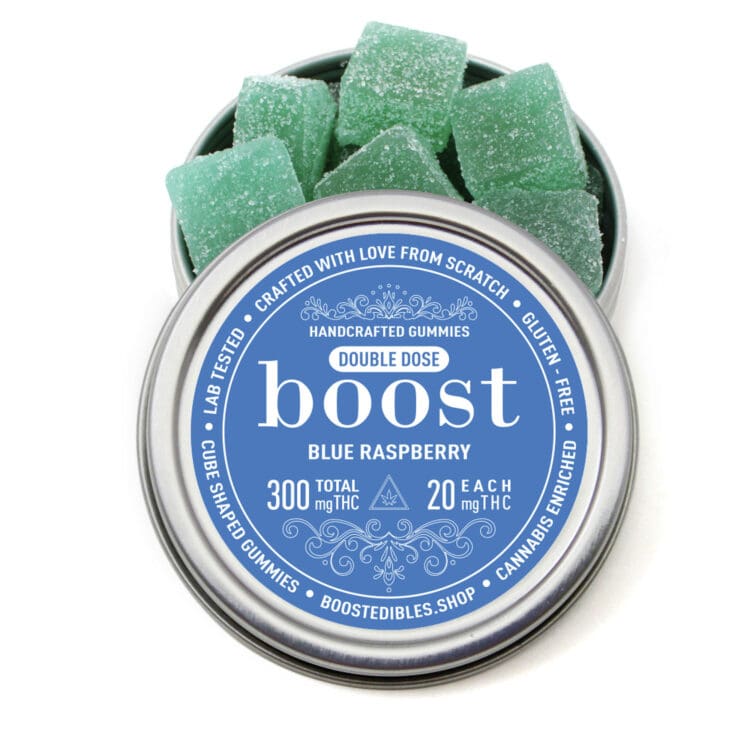 Boost Edibles - Blue Raspberry 300mg