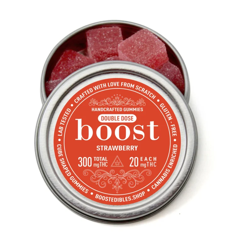 Boost Edibles - Strawberry 300mg