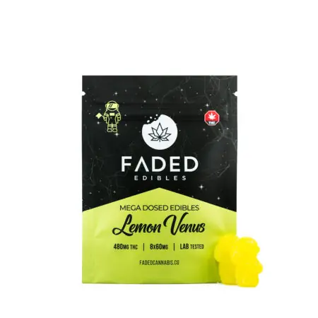Faded Edibles - Lemon Venus 480mg