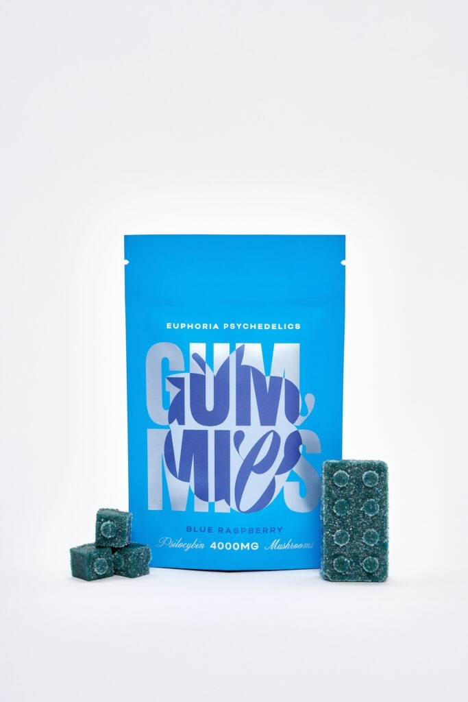 Euphoria Psychedelics - Blue Raspberry 4000mg