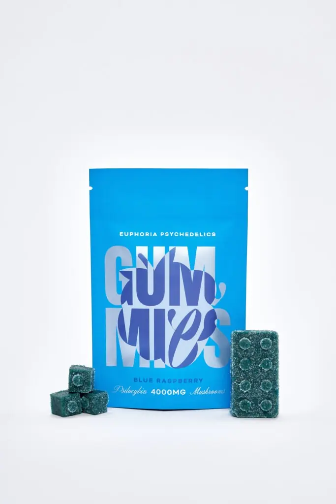 Euphoria Psychedelics - Blue Raspberry 4000mg
