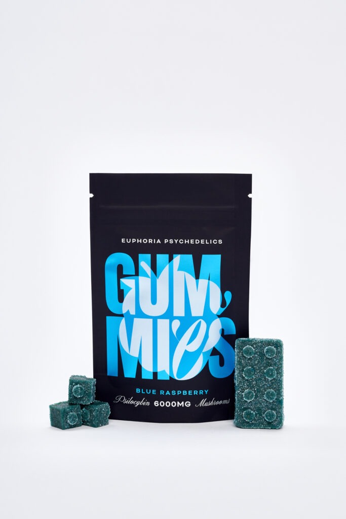 Euphoria Psychedelics – Blue Raspberry 6000mg