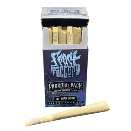 Frost Factory Pre Roll 12 Pack - Grand Daddy Purple