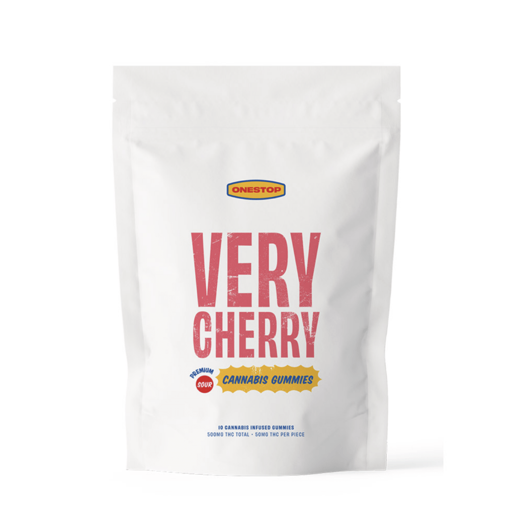 OneStop - Sour Very Cherry Gummies 500mg