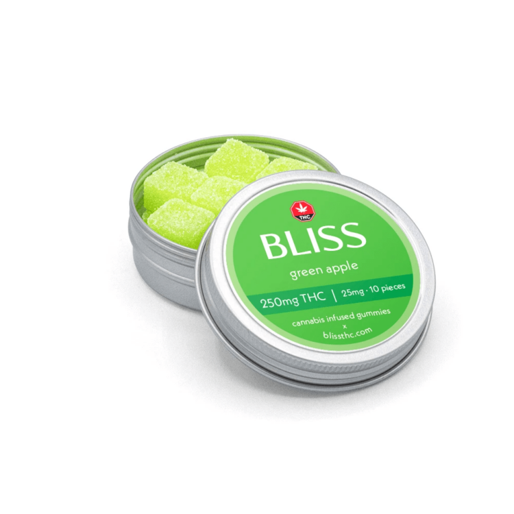 Green Apple 250mg THC Bliss