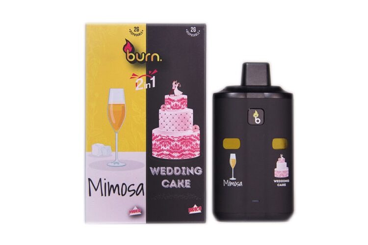 mimosa x wedding cake front scaled 1