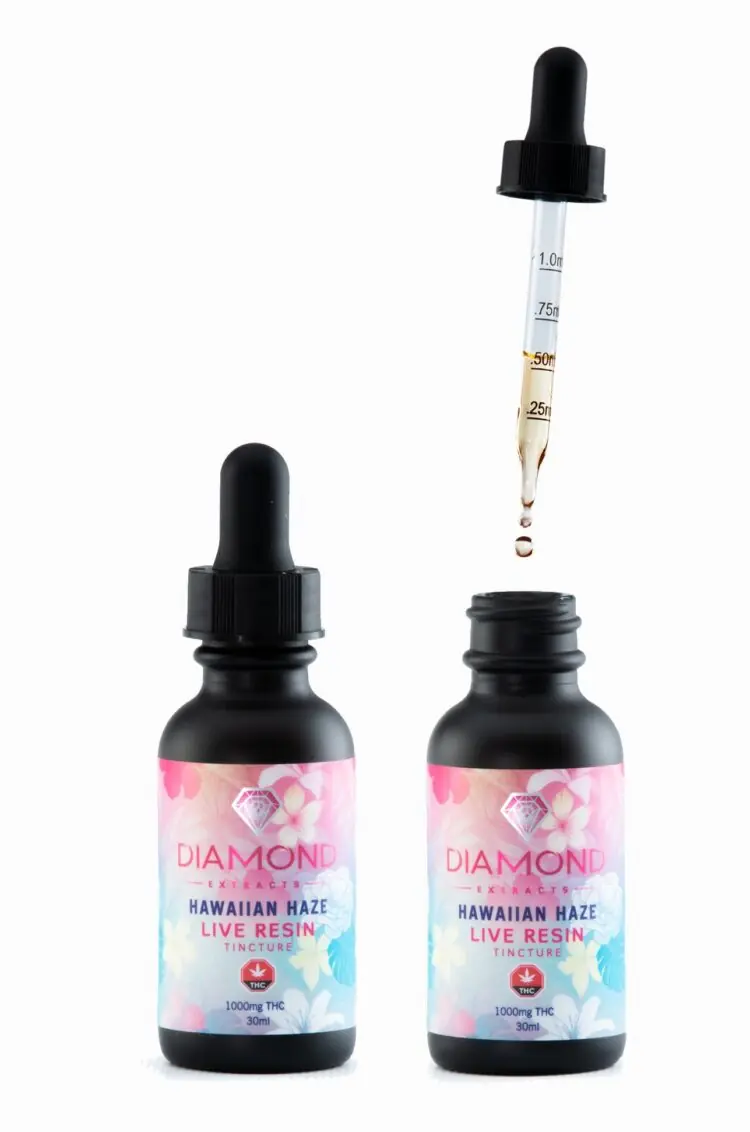Diamond Concentrates - Live Resin Hawaiian Haze Tincture 1000mg