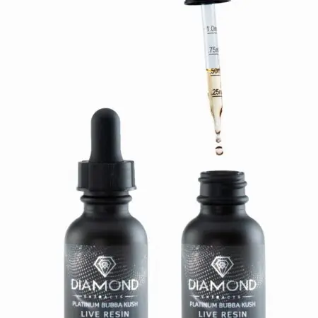 Diamond Concentrates - Live Resin Platinum Bubba Kush Tincture 1000mg