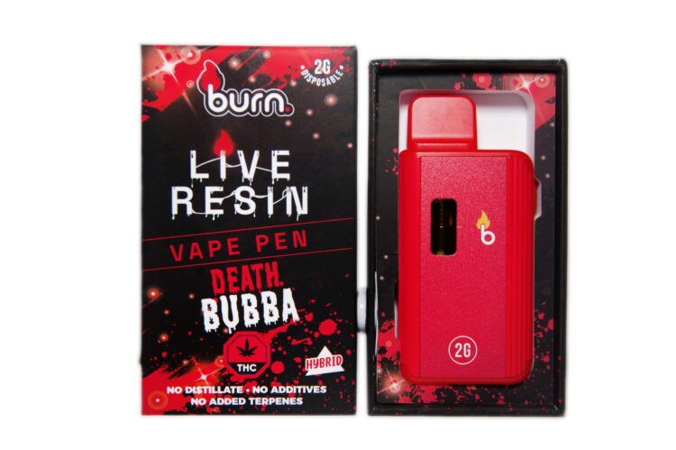 Burn Disposable Pen 2g (Live Resin) - Death Bubba