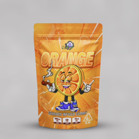 Sky High Edibles – Orange Gummy 600mg