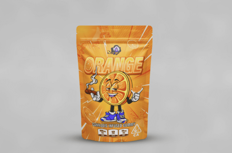 Sky High Edibles – Orange Gummy 600mg