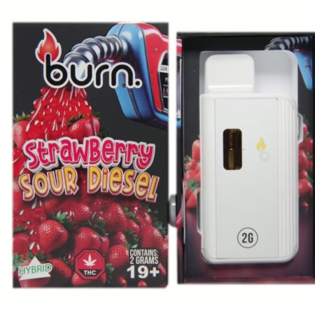 Burn Disposable Pen 2g – Strawberry Sour Diesel