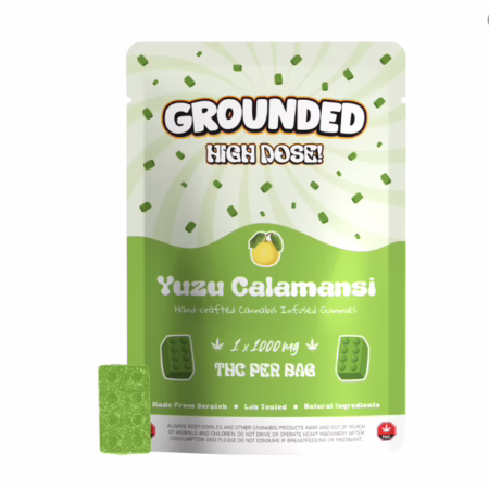 Grounded High Dose Bricks – Yuzu Calamansi 1000mg