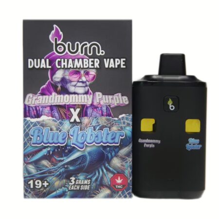 Burn Dual Chamber Pen 6g – Grandmommy Purple (I) + Blue Lobster (H)