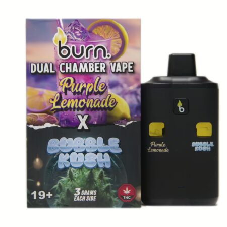 Burn Dual Chamber Pen 6g – Purple Lemonade (I) + Bubble Kush (H)