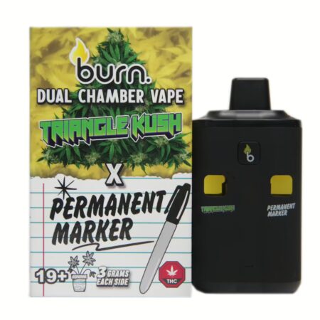 Burn Dual Chamber Pen 6g – Triangle Kush (I) + Permanent Marker (H)