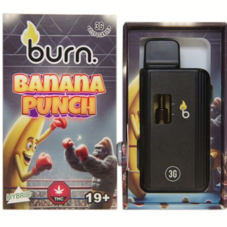 Burn Disposable Pen 3g – Banana Punch