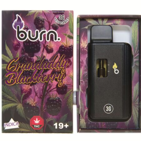 Burn Disposable Pen 3g – Granddaddy Blackberry