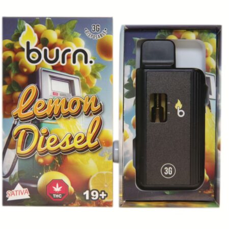 Burn Disposable Pen 3g – Lemon Diesel
