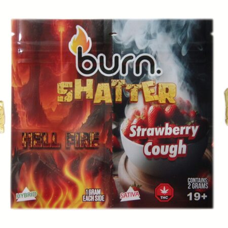 Burn Shatter 2 Grams – Hell Fire + Strawberry Cough