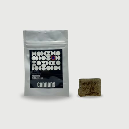 Cannons 5 Star Bubble Hash – Rockstar (5 Grams)