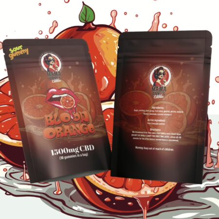 Mama Anne’s Edibles – Blood Orange CBD 1500mg