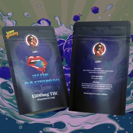 Mama Anne’s Edibles – Blue Raspberry 1500mg