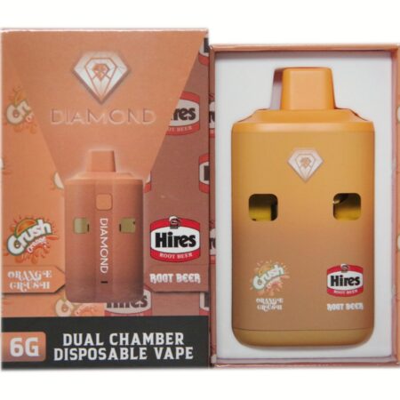 Diamond Concentrates Dual Chamber Pen (6g) – Orange Crush + Rootbeer