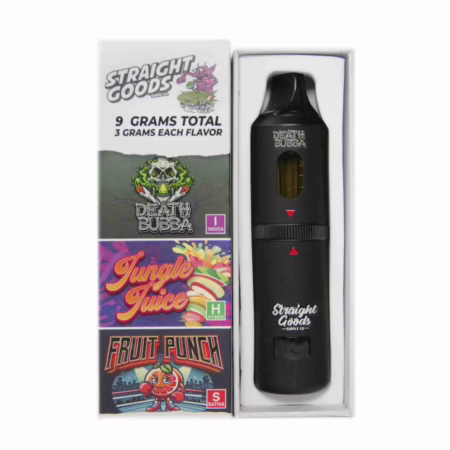 Straight Goods Triple Chamber Pen (9g) - Death Bubba + Fruit Punch + Jungle Juice