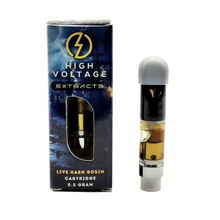 High Voltage Extracts Live Hash Rosin Cart – Platinum Fire OG