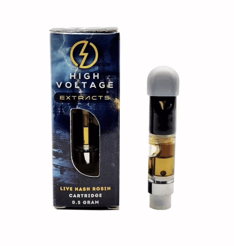 High Voltage Extracts Live Hash Rosin Cart - Super Boof
