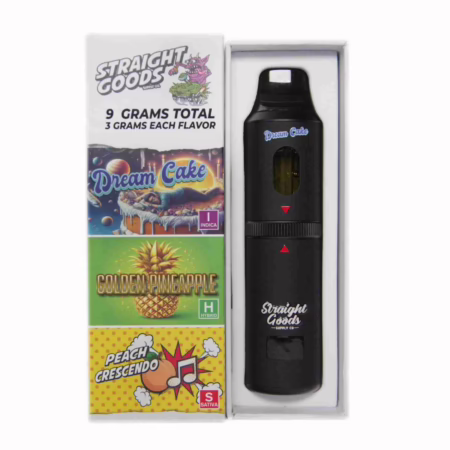 Straight Goods Triple Chamber Pen (9g) - Dream Cake + Peach Crescendo + Golden Pineapple