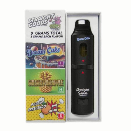 Straight Goods Triple Chamber Pen (9g) – Dream Cake + Peach Crescendo + Golden Pineapple