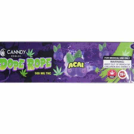 Canndy Edibles – Dope Rope Acai 500mg