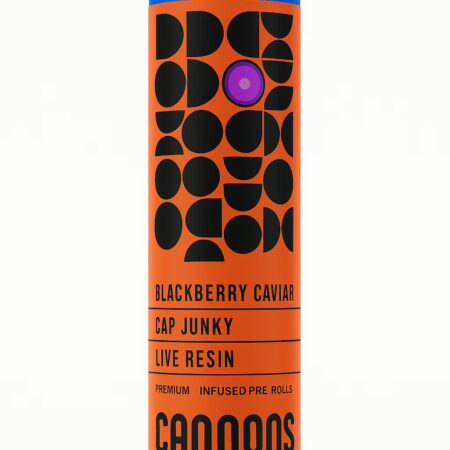 Cannons – Blackberry Caviar x Cap Junky Live Resin 2 Pack Pre-Roll (Indica)