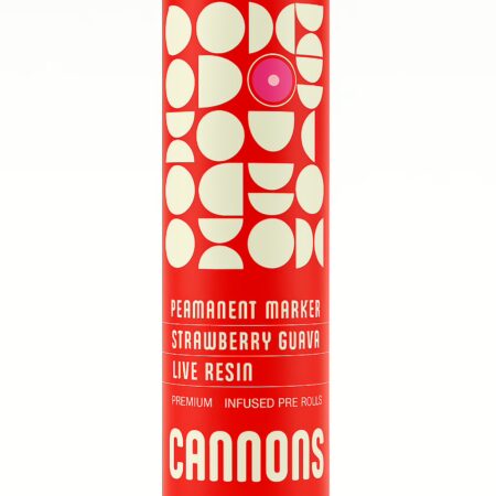 Cannons – Permanent Marker x Strawberry Guava Live Resin 2 Pack Pre-Roll (Hybrid)