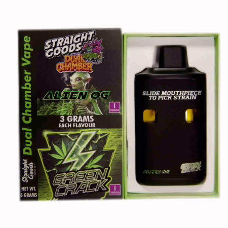 Straight Goods Dual Chamber Pen (6g) - Alien OG + Green Crack