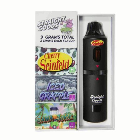 Straight Goods Triple Chamber Pen (9g) – Cherry Seinfeld + Iced Grapple + Jawa Juice