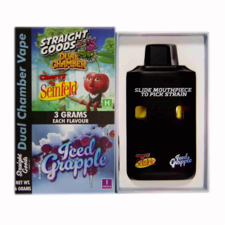 Straight Goods Dual Chamber Pen (6g) - Cherry Seinfeld + Iced Grapple