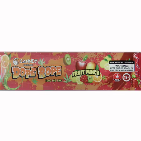 Canndy Edibles - Dope Rope Fruit Punch 1000mg