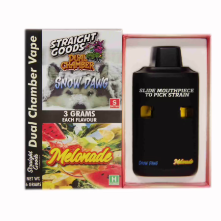 Straight Goods Dual Chamber Pen (6g) - Snow Dawg + Melonade