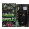 Burn – Green Apple (Hybrid) – 3 g THC Vape Cartridge