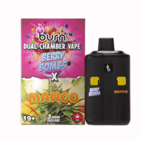 Burn Dual Chamber Pen 6g - Berry Bomb (S) + Mango (I)