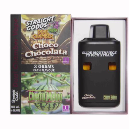 Straight Goods Dual Chamber Pen (6g) - Choco Chocolate + Cherra Melon