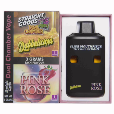 Straight Goods Dual Chamber Pen (6g) - Dabbalicious + Pink Rose