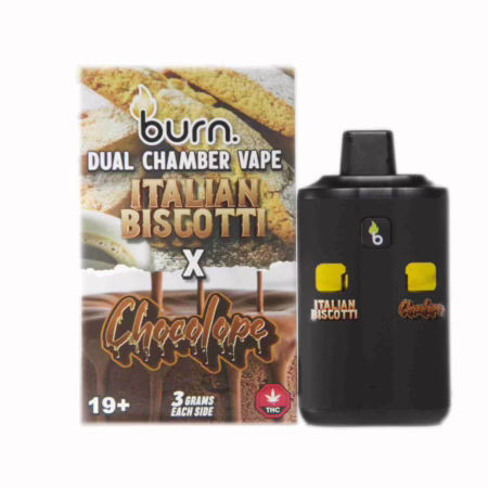 Burn Dual Chamber Pen 6g - Italian Biscotti (S) + Chocolope (H)