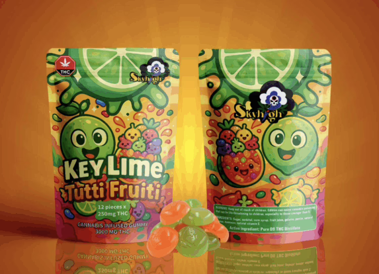 Sky High Edibles - Key Lime + Tutti Frutti 3000mg